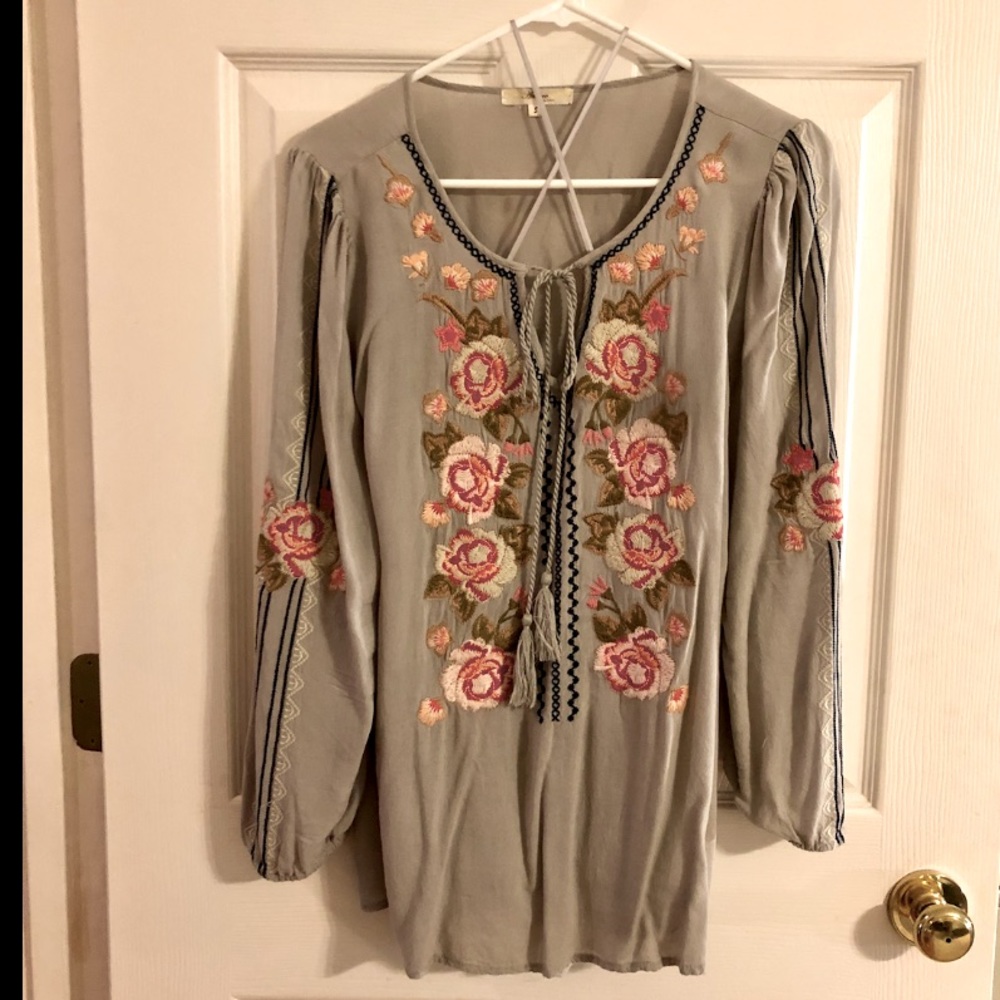 Boutique Style Flowy Top